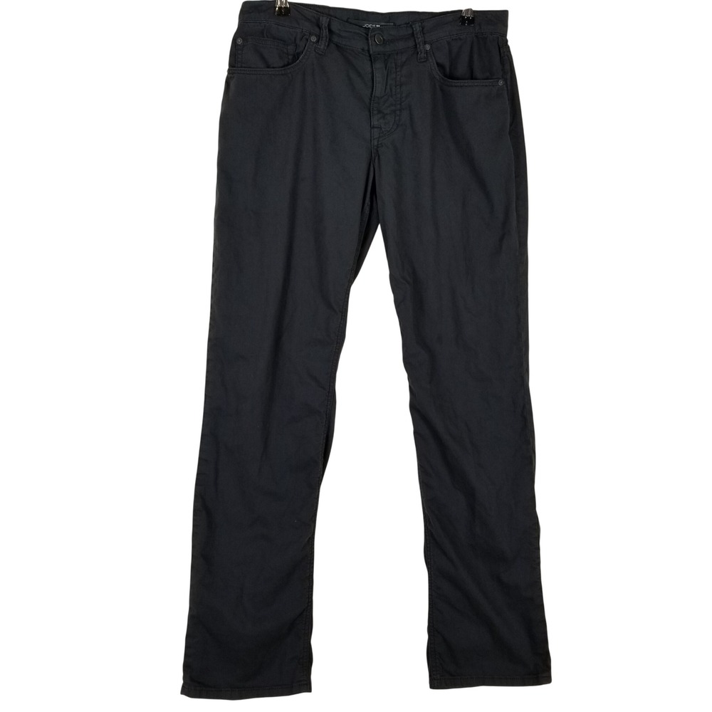 Joe's Jeans Brixton Straight Narrow Pants Mens 29 Dark Gray Charcoal AWLST68225‎